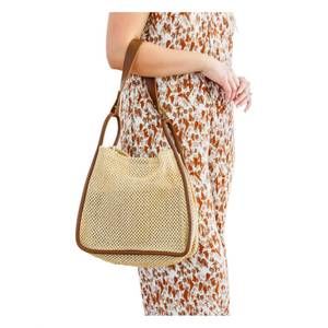 NEW 123 AMORE road less traveled handbag in coffee